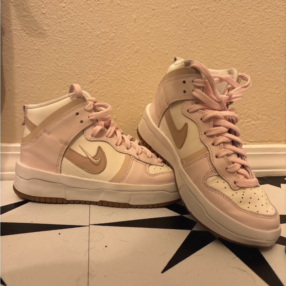 Nike Dunk High Up Rebel Pink Oxford DH3718-102 / Women’s 6
